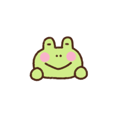 [LINEスタンプ] カエルの気持ちを伝える省スペース2