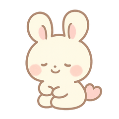 [LINEスタンプ] ツンデレうさぴこ-恋の気持ち-
