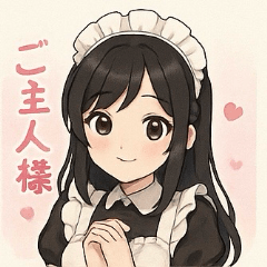 [LINEスタンプ] 癒し系メイドちゃんのLINEスタンプ2