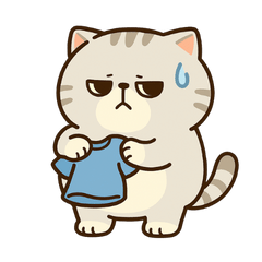 [LINEスタンプ] だるねこ【梅雨スタンプ】