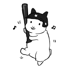 [LINEスタンプ] やきうとうさぎさん2