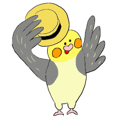 [LINEスタンプ] オカメ ポン次郎
