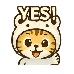 [LINEスタンプ] 縁起のいい白蛇ネコの使いやすいスタンプ2