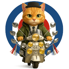 [LINEスタンプ] MODSな猫たち vol.1