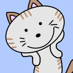 [LINEスタンプ] となりのミーコ【日常会話】