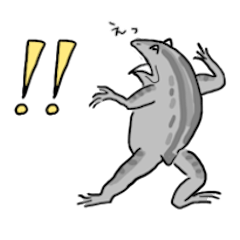 [LINEスタンプ] 鳥獣戯画のうさぎとかえる