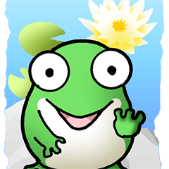 [LINEスタンプ] カエルスイレン その1