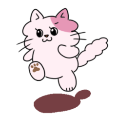 [LINEスタンプ] アメショのちろちゃんとお友達