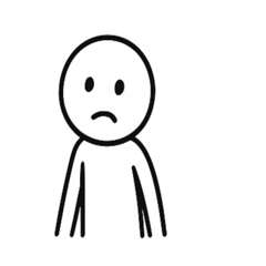 [LINEスタンプ] ゆる棒人間の日常スタンプ