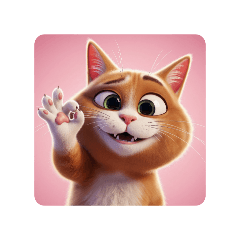[LINEスタンプ] 【OK猫③】