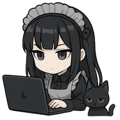 [LINEスタンプ] メイドITエンジニアと猫のデバッグ日常