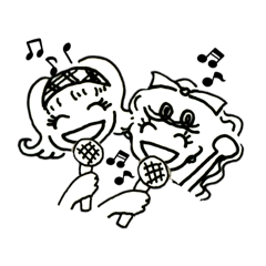 [LINEスタンプ] あの頃の女の子 スタンプ文字なし