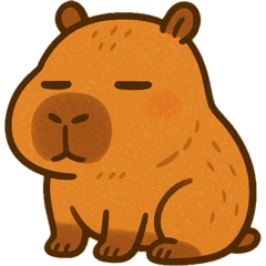 [LINEスタンプ] イトメカピバラ