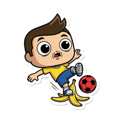 [LINEスタンプ] サッカー大好きジョニー