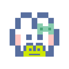 [LINEスタンプ] お顔うしゃぎ！！5 緑色