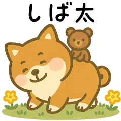 [LINEスタンプ] 柴犬しば太＆くまっち