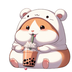 [LINEスタンプ] かわいいウサギハムスター （NT） v.4