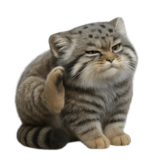 [LINEスタンプ] ファット・パラスの猫 （NT） v.2