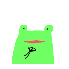 [LINEスタンプ] 帰るカエル氏