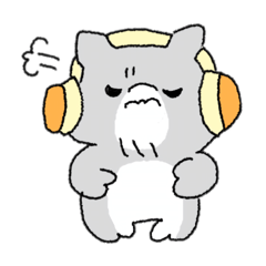 [LINEスタンプ] にゃんこだけ（文字なし）