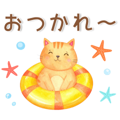 [LINEスタンプ] ゆるくてかわいい❤️夏のスタンプ
