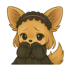 [LINEスタンプ] チワワちゃんの日常《地雷系》