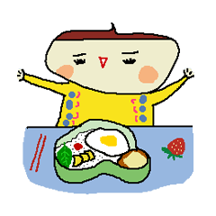 [LINEスタンプ] くり弁当