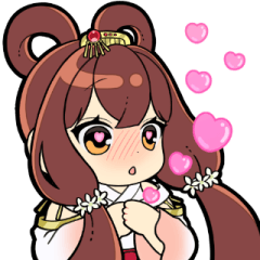 [LINEスタンプ] 【東浦町】おとたちばなひめ（知多娘。）