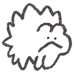 [LINEスタンプ] もくもくちゃんのシンプルスタンプ