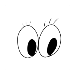 [LINEスタンプ] 可愛いおめめ