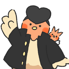 [LINEスタンプ] 南国市PRキャラクターシャモ番長