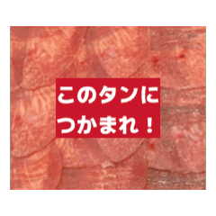 [LINEスタンプ] 牛たんで盛り上がりたい僕たちのスタンプ