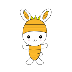 [LINEスタンプ] ウサニン