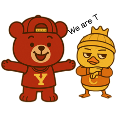 [LINEスタンプ] ふたりはニコイチ〜Part2〜