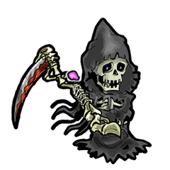 [LINEスタンプ] 動く死神