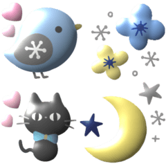 [LINEスタンプ] 大人女子の毎日使える♡ぷっくり北欧風