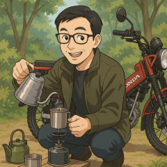 [LINEスタンプ] 癒し系おじさん・カフェ山さんスタンプ