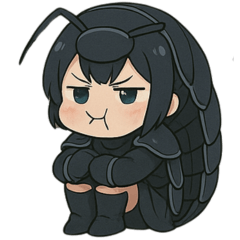 [LINEスタンプ] マルミちゃん − 引きこもりモード