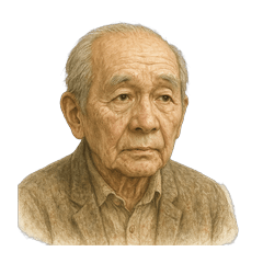 [LINEスタンプ] ほのぼのしたお爺さん