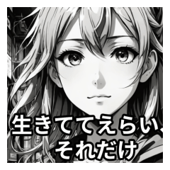 [LINEスタンプ] 素直じゃないけど返事はする