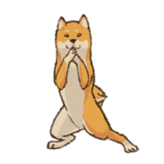 [LINEスタンプ] メッセージ柴犬