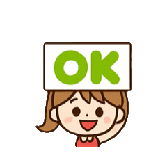 [LINEスタンプ] 動く！主婦・可愛いママの家族連絡スタンプ
