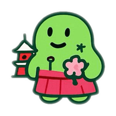 [LINEスタンプ] 多国籍アメーバ