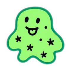 [LINEスタンプ] いろんな表情アメーバ