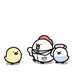 [LINEスタンプ] 【闘病編】一匹狼のヒヨコ
