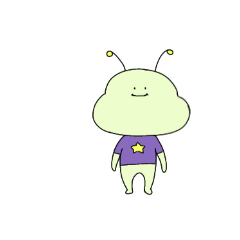 [LINEスタンプ] 謎の星からやってきたむーむくん