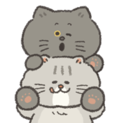 [LINEスタンプ] ぽぽとじじ