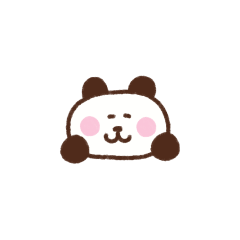[LINEスタンプ] ぱんだの気持ちを伝える省スペース2