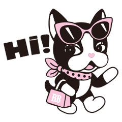 [LINEスタンプ] レベッカボンボンあいさつスタンプ 英語ver