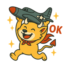 [LINEスタンプ] デビルHANIチャンマン！